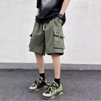 美式美式夏季薄款休闲工装短裤男大口袋潮牌大码五分中裤宽松休闲