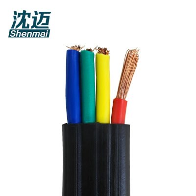 沈迈 铜芯扁电缆 YFFB-4*2.5mm² /米