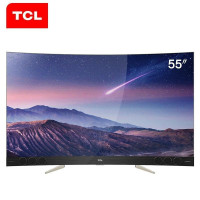 TCL 官方旗舰 55X3 (55英寸)吋 超薄无边框智能液晶曲面液晶平板电视