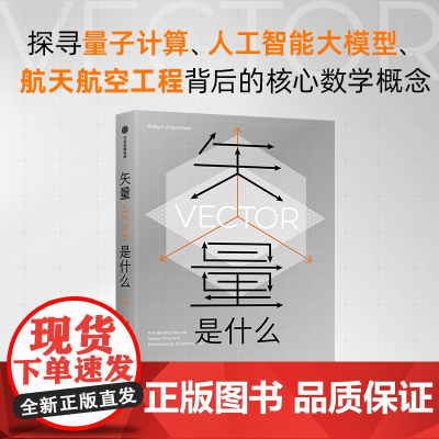 矢量是什么 (澳)罗宾·阿里安霍德 著 (英)李永学 译 科普读物其它专业科技 正版图书籍 中信出版社