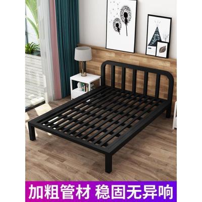 森美人铁艺床双人1.8米公主床简约现代公寓铁架床北欧单人宿舍铁床1.5米