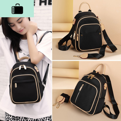 小背包女2020新款韩版时尚百搭网红超火牛津布轻便双肩包旅行小包NEW LAKE