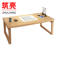 筑亮 书法桌 140cm原木色 张