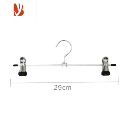 三维工匠衣柜家用晒裤衣架jk裙夹夹子不锈钢强力裤子晾衣架挂裤架内衣