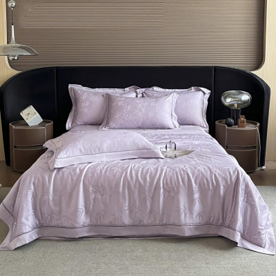 名都丽人 MDLR-74 提花镂空夏凉被 200*230cm 紫色(计价单位:条)