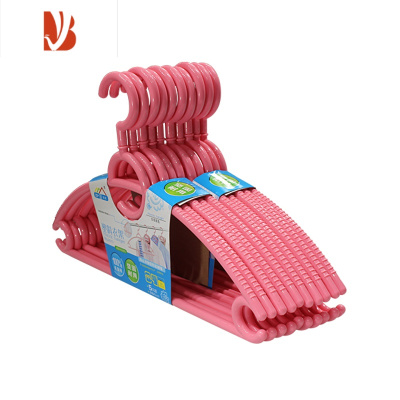 三维工匠衣架成人家用加粗加厚干湿两用衣服挂防滑可转头塑料晾晒衣撑