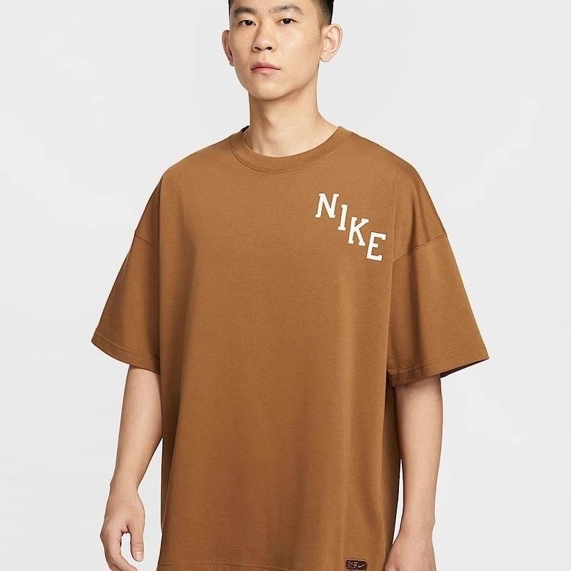 NIKE耐克短袖T恤运动休闲舒适针织圆领男装IB9966-281 C