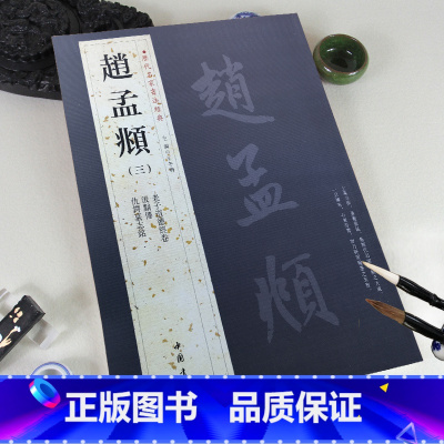 [正版]0减40赵孟頫三历代名家书法经典繁体旁注老子道德经卷仇锷墓志铭汲黯传汉字书法作品集楷书毛笔书法成人学生练习临摹