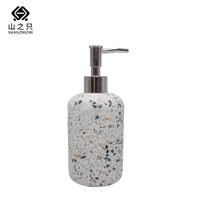 山之只 水磨石分装瓶空瓶 350ml 个