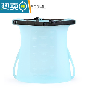 敬平密封袋硅胶保鲜袋家用自封袋冰箱冷冻用蔬菜新鲜分装带封口 [保鲜+密封+防漏]半透湖蓝色1500ML 1