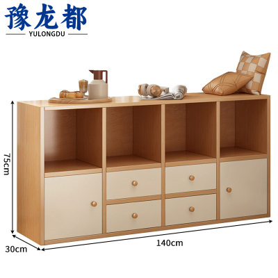 豫龙都实木书柜1.4m个