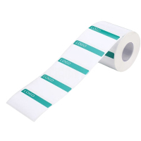植巾 BQZ110 标签纸 200张/卷 1.00 盒/卷 (计价单位:卷) 白绿色