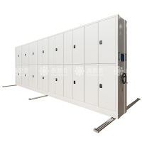 鑫星奈 智能密集架移动式档案柜钢制轨道智能密集柜 一列7组