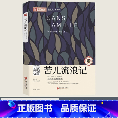 [正版]苦儿流浪记四年级五年级三年级青少版全套全集儿童读物7-8-10-12岁少儿书籍小学生课外书阅读非注音中国文联出