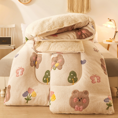 双面夹棉毛毯6斤150*200cm