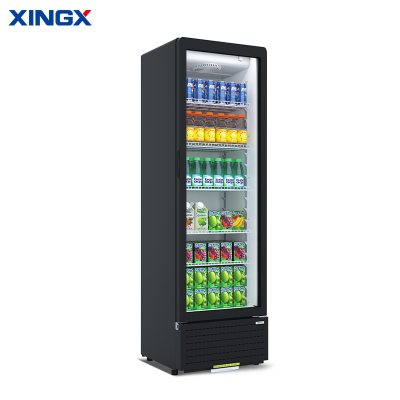 星星(XINGX)LSC-310WYPE商用展示柜风冷无霜一级能效侧开门立式展示啤酒饮料柜冷藏柜冰柜超市水果蔬菜保鲜柜