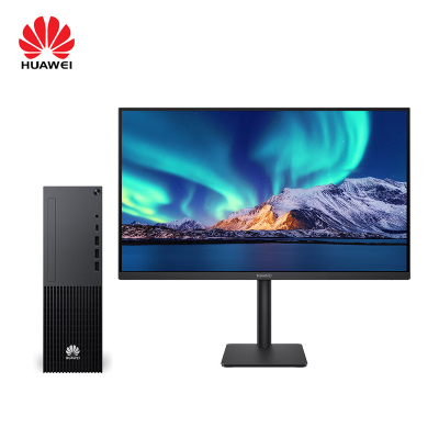 华为 台式机 擎云W585x-A066(16GB+512GB)+27英寸显示器/台