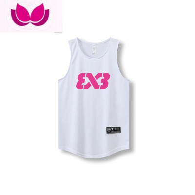 七斓美式篮球运动背心男夏季无袖速干健身跑步宽松装备训练坎肩T恤衣