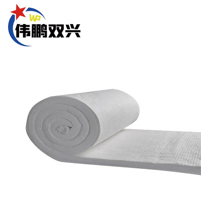 伟鹏双兴 陶瓷纤维针刺毯保温防火棉 0.61米*15米*10mm 卷