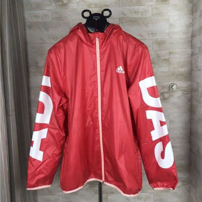 ADIDAS阿迪达斯连帽外套运动休闲舒适梭织中大童夹克BS3327 Z