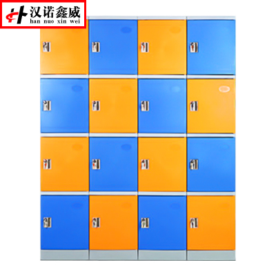 汉诺鑫威塑料防水更衣柜学校澡堂浴室健身房游泳馆水上乐园洗浴储物柜单门[工厂现做 7天内发货]
