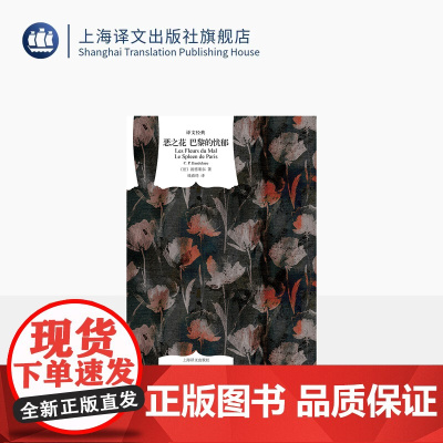 恶之花 巴黎的忧郁 译文经典 [法]夏尔·皮埃尔·波德莱尔 著 钱春绮 译 作者代表作 现代诗歌开山之作 资深翻译家 上