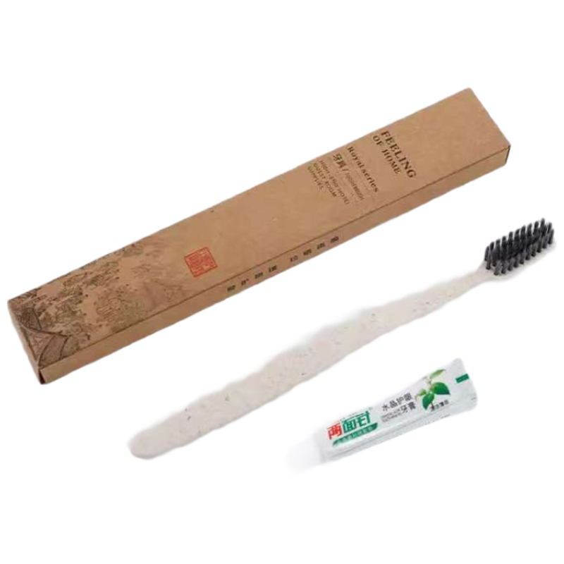 黎战 LZYJ-01 牛皮纸卡盒牙具含牙刷牙膏(计价单位:个)