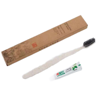 黎战 LZYJ-01 牛皮纸卡盒牙具含牙刷牙膏(计价单位:个)