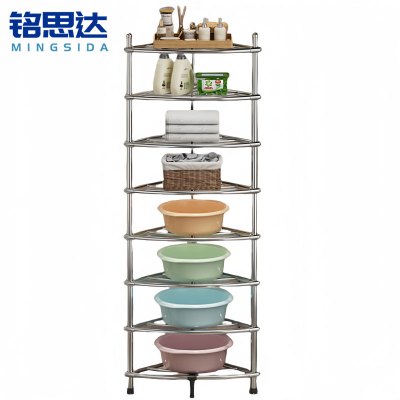 铭思达不锈钢脸盆架八层个