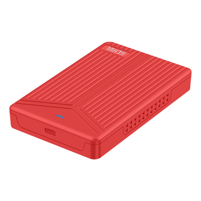 杰储(GCHUL) T1000 5T Type-C3.1 2.5英寸竖纹红色 移动硬盘 (计价单位:个) 竖纹红色