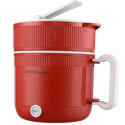 荣事达电火锅DZG15P 1.5升机械控温多功能时尚设计