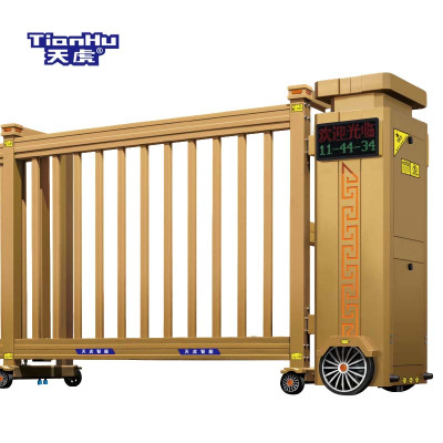 天虎 不锈钢电动伸缩门 304-SSM-08 米