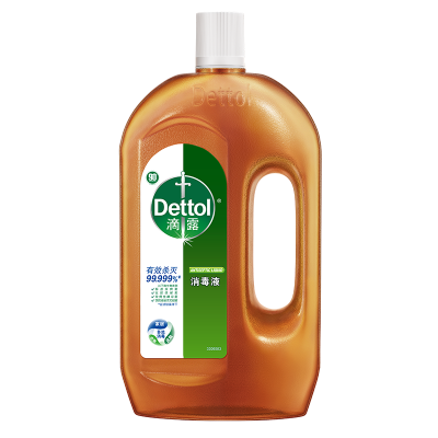 Dettol滴露消毒液1.2L 杀菌高达99.999%* 不含洗手液 洗手液已送完