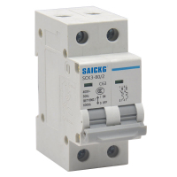 赛驰科技(SAICKG) SCK3-80/2 2P C63 低压空气开关 (单位台) 灰白
