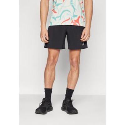 Asics男士运动短裤轻便透气跑步健身黑色款