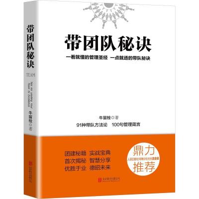 正版新书]带团队秘诀牛留栓9787559624741