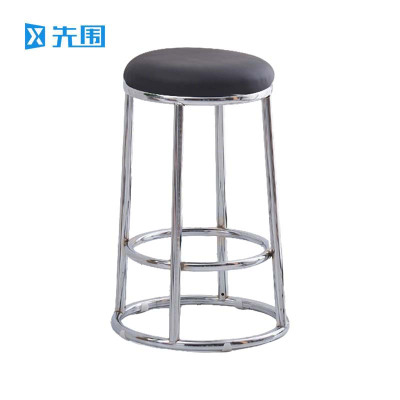 先围 高脚凳 银电镀架平面60cm高 个