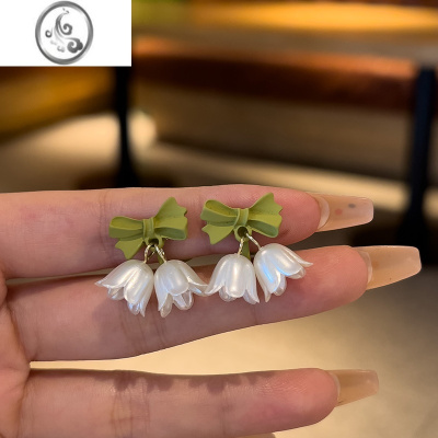 JiMi高级感珍珠耳夹无耳洞女复古简约冷淡风耳环2022年新款潮百搭耳饰