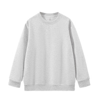 新款卫衣男士圆领卫衣通勤港风男女情侣休闲纯色卫衣打底衫