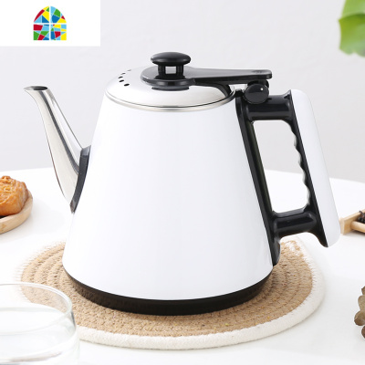 升级版茶吧机茶具电热茶炉配套防烫手包胶烧水壶双层保护单个配件 FENGHOU 棕色包胶壶304小五环