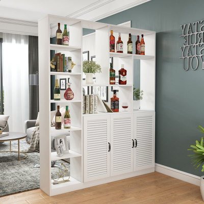 酒柜现代简约屏风隔断餐厅客厅储物柜装饰置物架鞋柜厅柜玄关柜