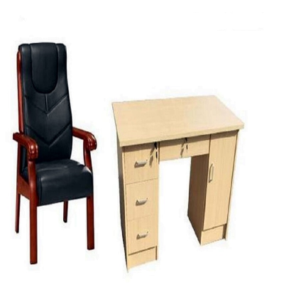 心业1.4米免漆饰面办公桌牛皮会议椅XY-MZNPY14办公桌椅套装 此产品单件不出售批量请联系客服