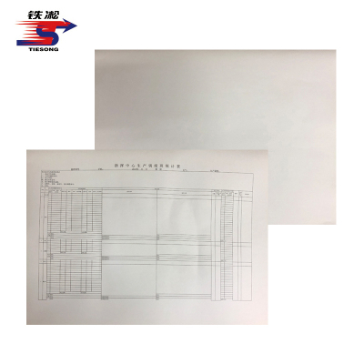 指挥中心生产调度班统计表 625mm*530mm 张