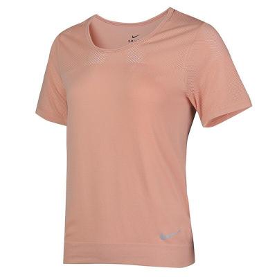 NIKE耐克短袖T恤跑步系列速干透气运动休闲女装上衣BQ9552-605 Z