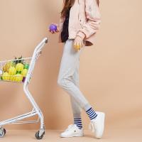 [1件5折价:79.5]美特斯邦威休闲裤女士秋冬装韩版宽松bf风收脚口运动束脚裤学生