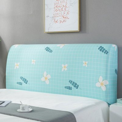 床头罩套床头套软包防尘罩靠背罩子保护套1.8米弹力布1.5床北欧风 绿春 2.2米(适合2.1-2.4米床头使用)