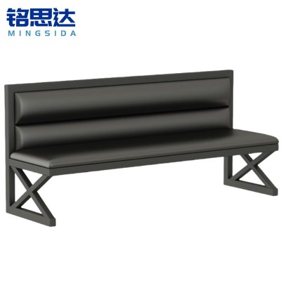 铭思达卡座沙发三人位张