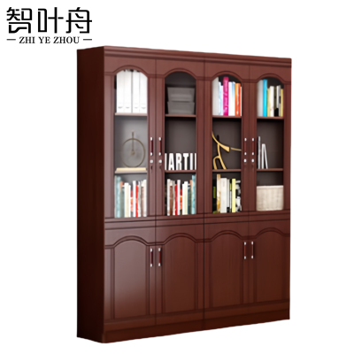 智叶舟办公资料柜四门160*32*190cm台