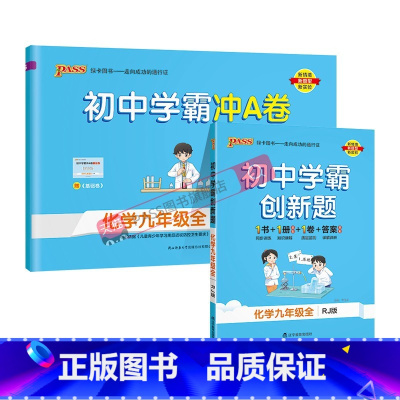 [同步练习+测试试卷]化学2本人教 九年级/初中三年级 [正版]人教版2025初中学霸创新题化学九年级上册下册全套同步练