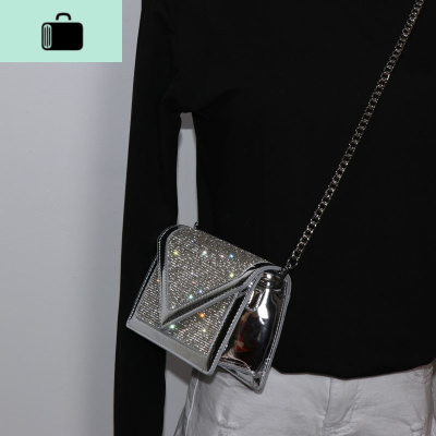 高级感小包包女2019夏季新款亮片百搭挎包时尚洋气单肩链条斜挎包NEW LAKE女士单肩包